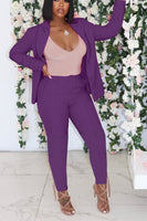 Plain Jane Pants Suit