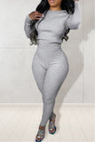 Knit Sweater Pants Set