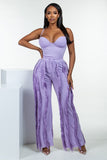 Sweetheart Fringed Pants Set