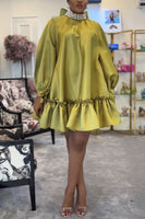 Pearl Smock Dress