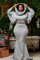 Turban Skirt Set