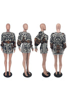 Printed Skort Set