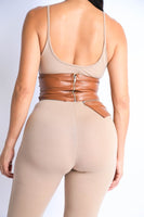 Corset Zippered Belt