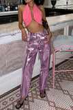 Metallic Pants
