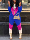 Retro Colorblock Sweatsuit