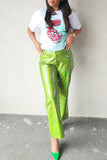 Metallic Pants