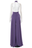 Purple Maxi Jumpsuit
