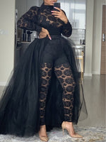 Lace Tulle Jumpsuit