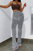 Striped Stacked Pants