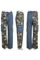 Camo Patchwork Jeans