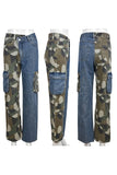 Camo Patchwork Jeans