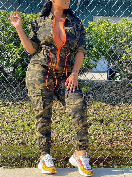 Camo Jumpsuit