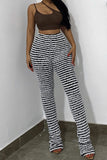Striped Stacked Pants