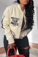 Protect Your Energy Varsity Jacket