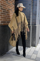 Suede Fringe Sweater