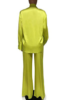 Satin Pants Set