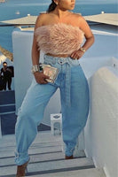 Girlie Boyfriend Jeans