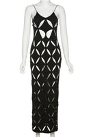 Cut Up Maxi Dress