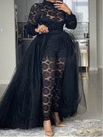 Lace Tulle Jumpsuit