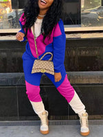 Retro Colorblock Sweatsuit
