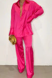 Satin Pants Set