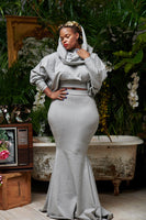 Turban Skirt Set