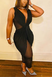 Draped Jumpsuit